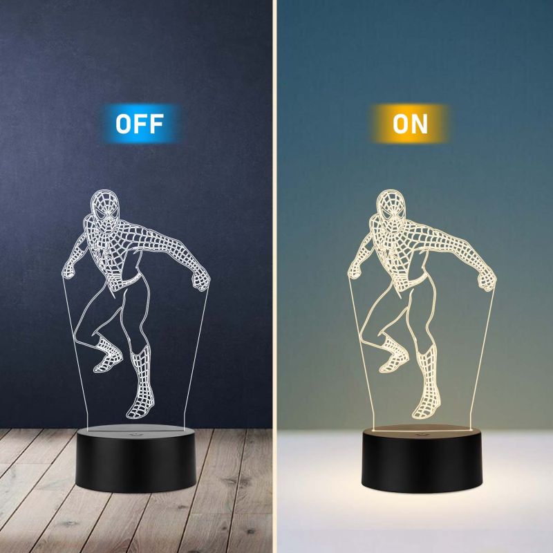 Marvel Spiderman Design Lamp